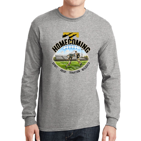 Homecoming - DryBlend ® 50 Cotton/50 Poly Long Sleeve T Shirt Thumbnail
